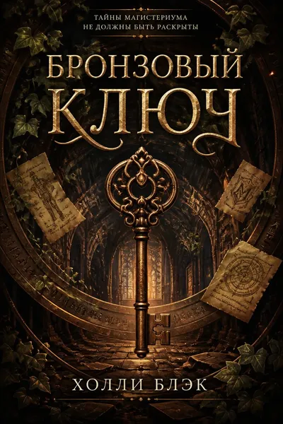 Бронзовый ключ — обложка книги