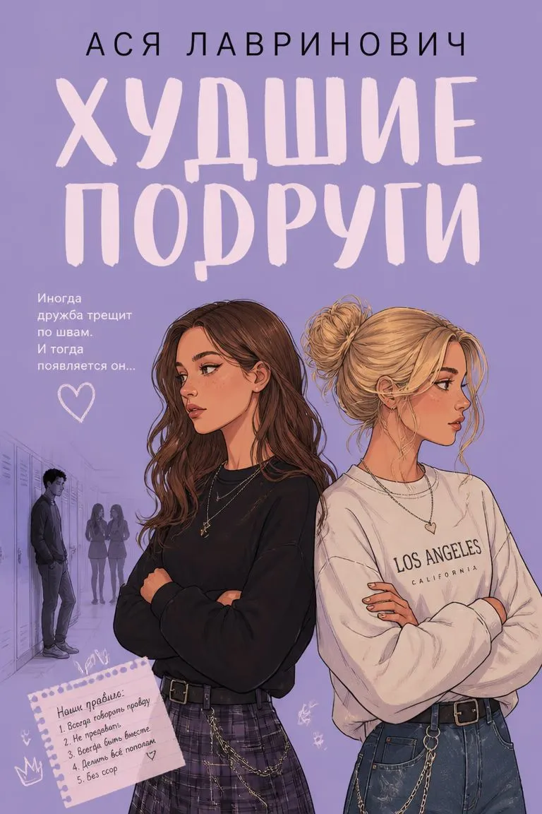 Худшие подруги — обложка книги
