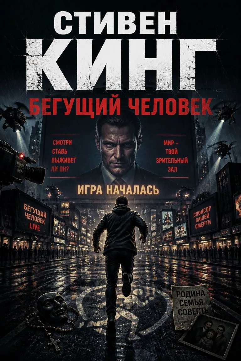 Бегущий человек — обложка книги