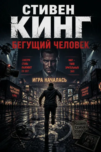 Бегущий человек — обложка книги