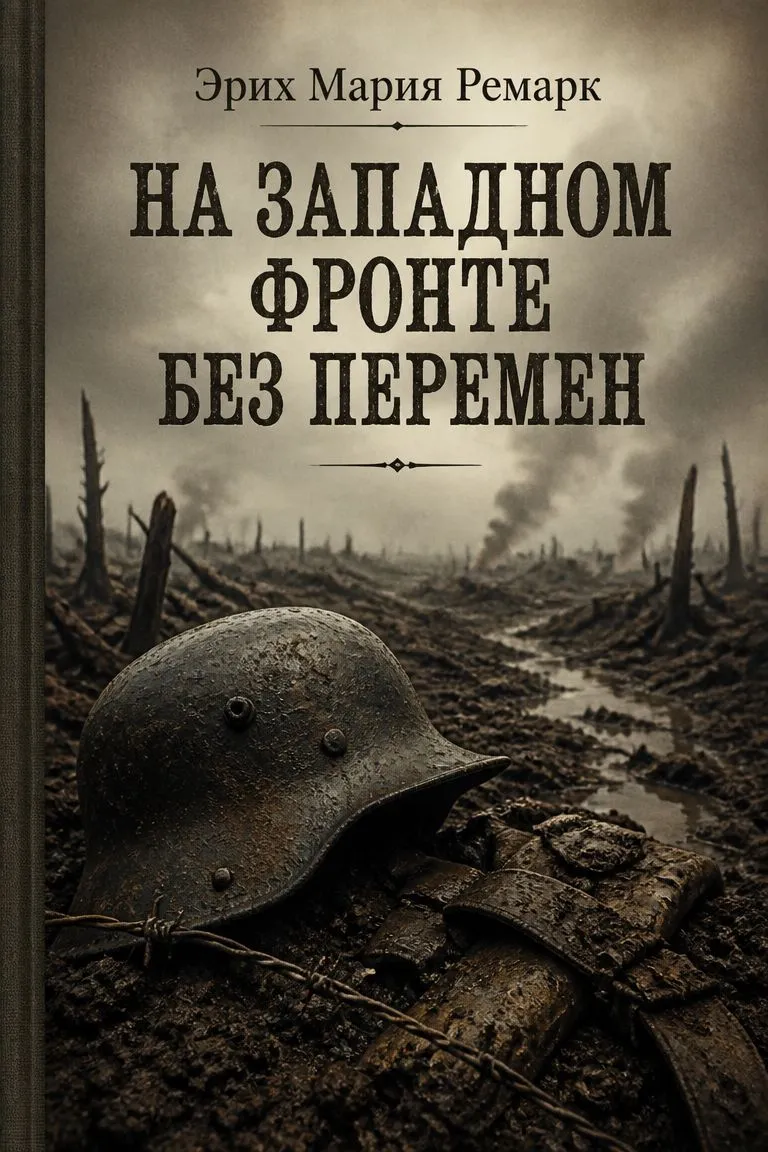 На Западном фронте без перемен — обложка книги