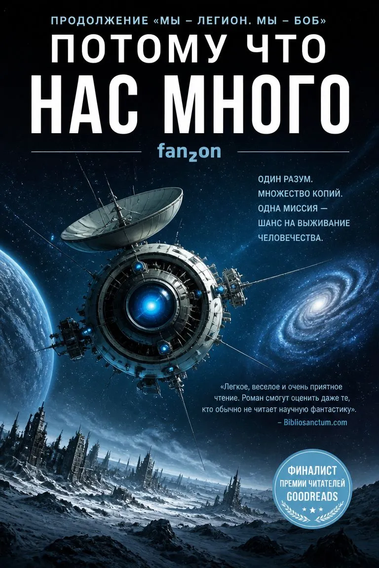 Потому что нас много — обложка книги