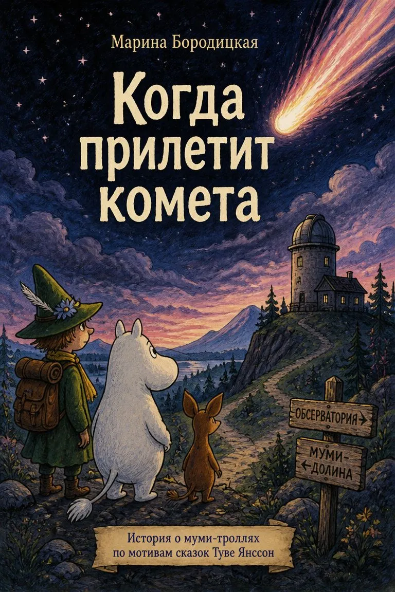 Когда прилетит комета — обложка книги
