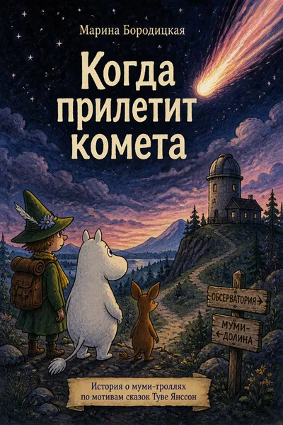 Когда прилетит комета — обложка книги