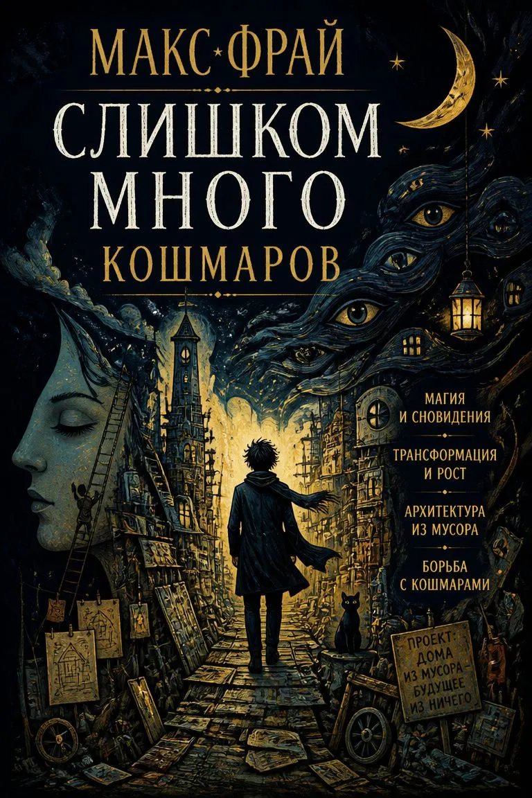 Слишком много кошмаров — обложка книги