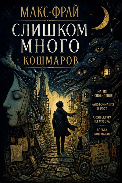 Слишком много кошмаров — обложка книги