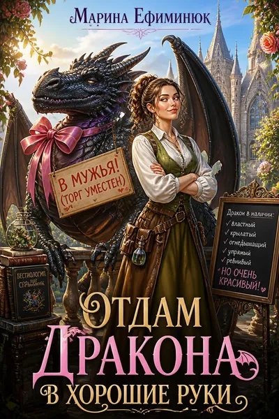 Отдам дракона в хорошие руки — обложка книги