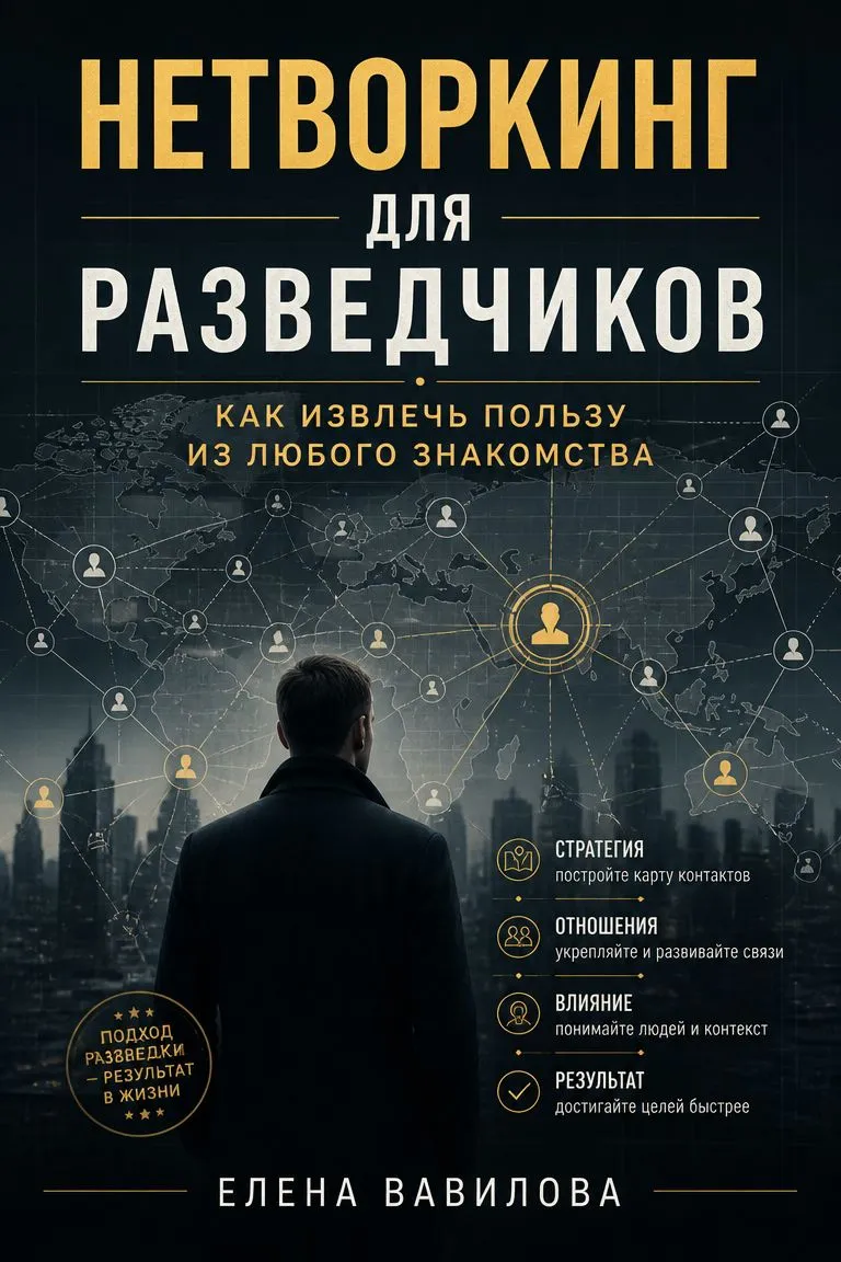 Нетворкинг для разведчиков. Как извлечь пользу из любого знакомства — обложка книги