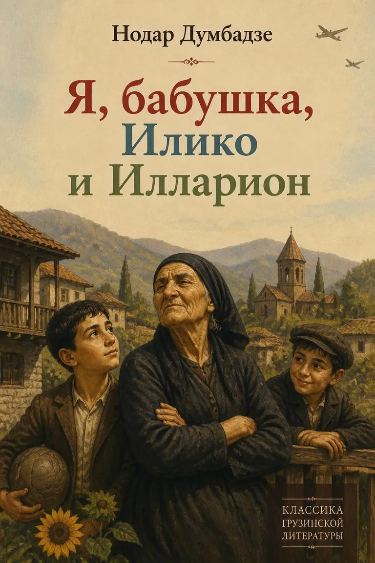 Я, бабушка, Илико и Илларион — обложка книги