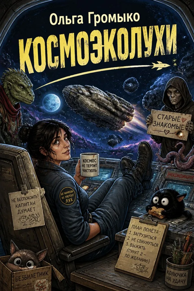 Космоэколухи — обложка книги