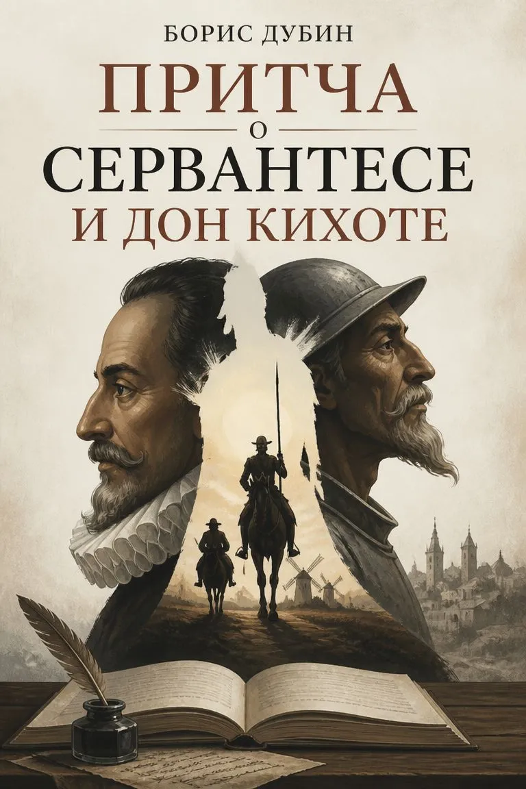 Притча о Сервантесе и Дон Кихоте — обложка книги