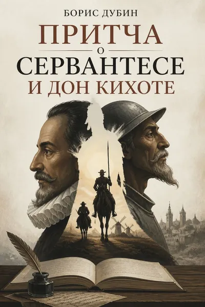 Притча о Сервантесе и Дон Кихоте — обложка книги