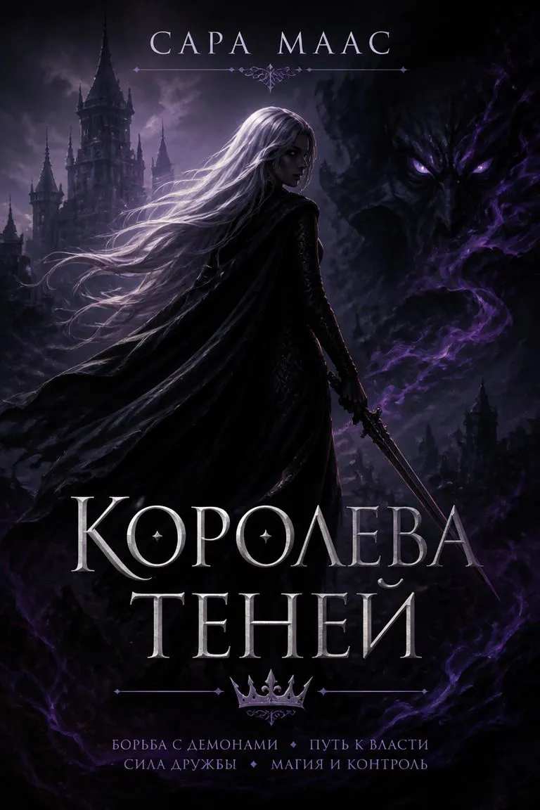Королева теней — обложка книги