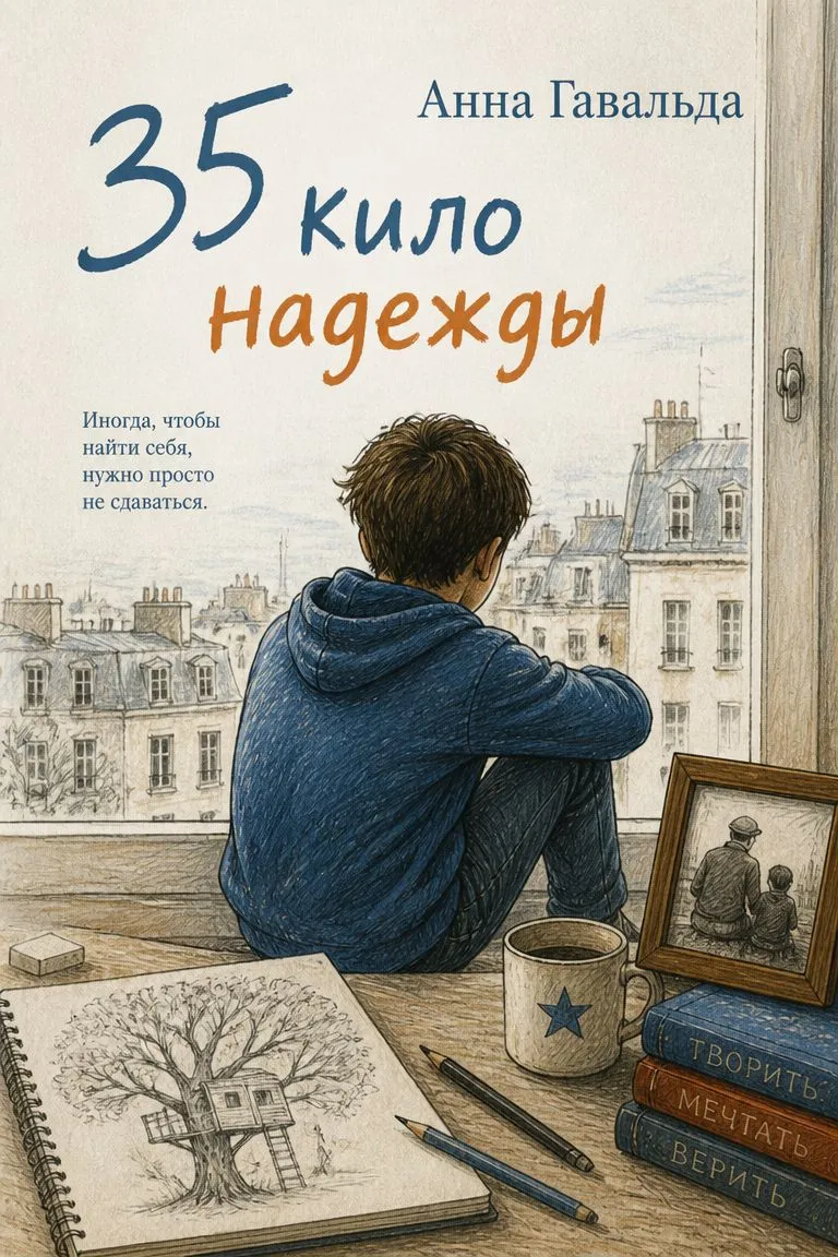 35 кило надежды — обложка книги