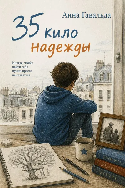 35 кило надежды — обложка книги