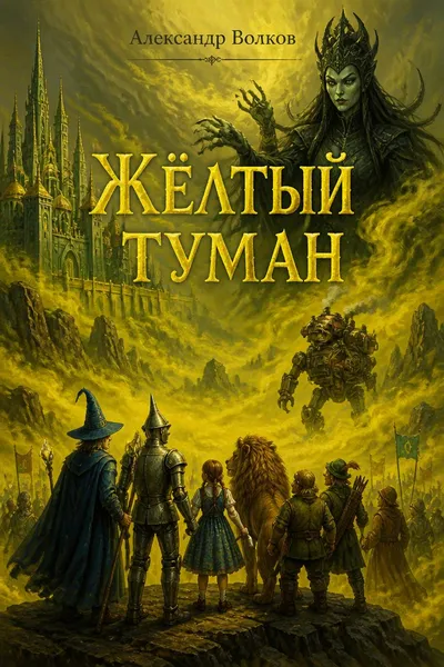 Жёлтый туман — обложка книги