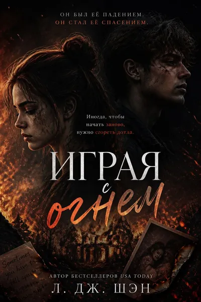Играя с огнем — обложка книги