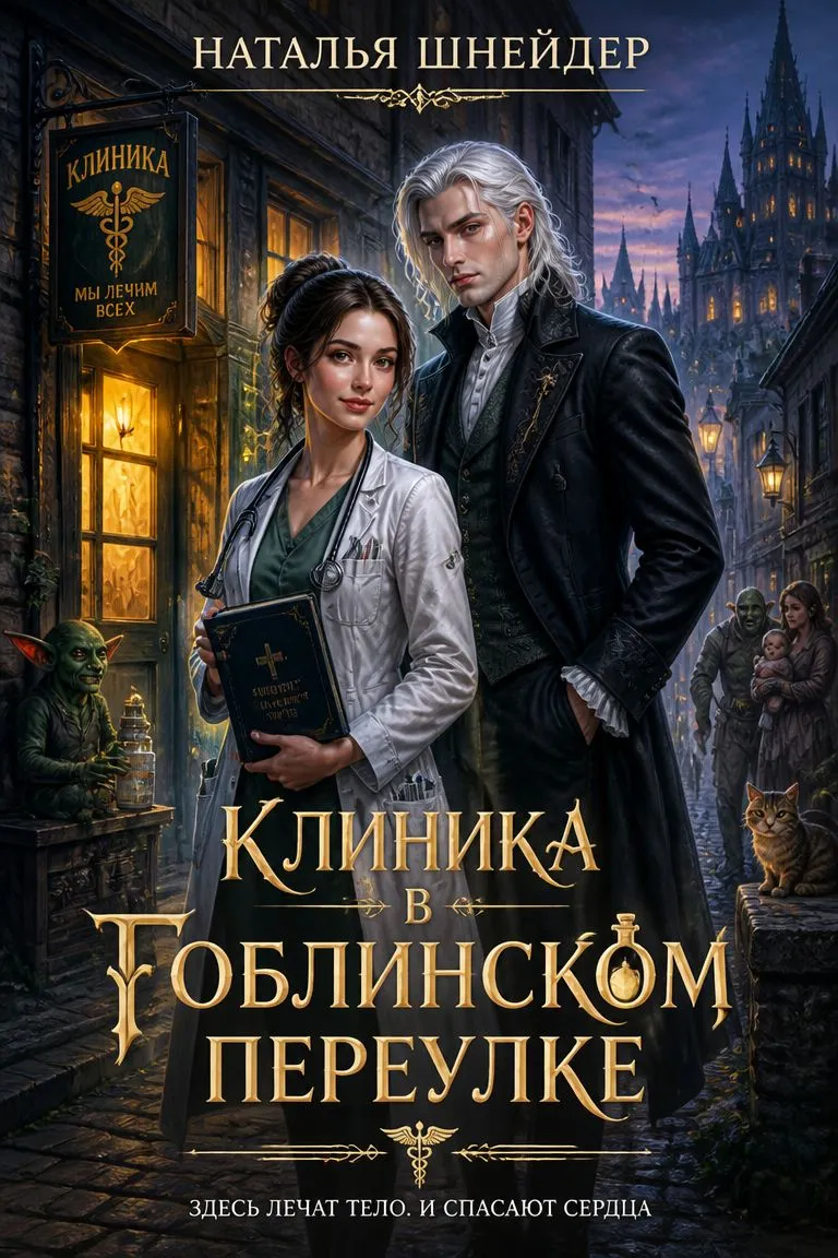 Клиника в Гоблинском переулке — обложка книги