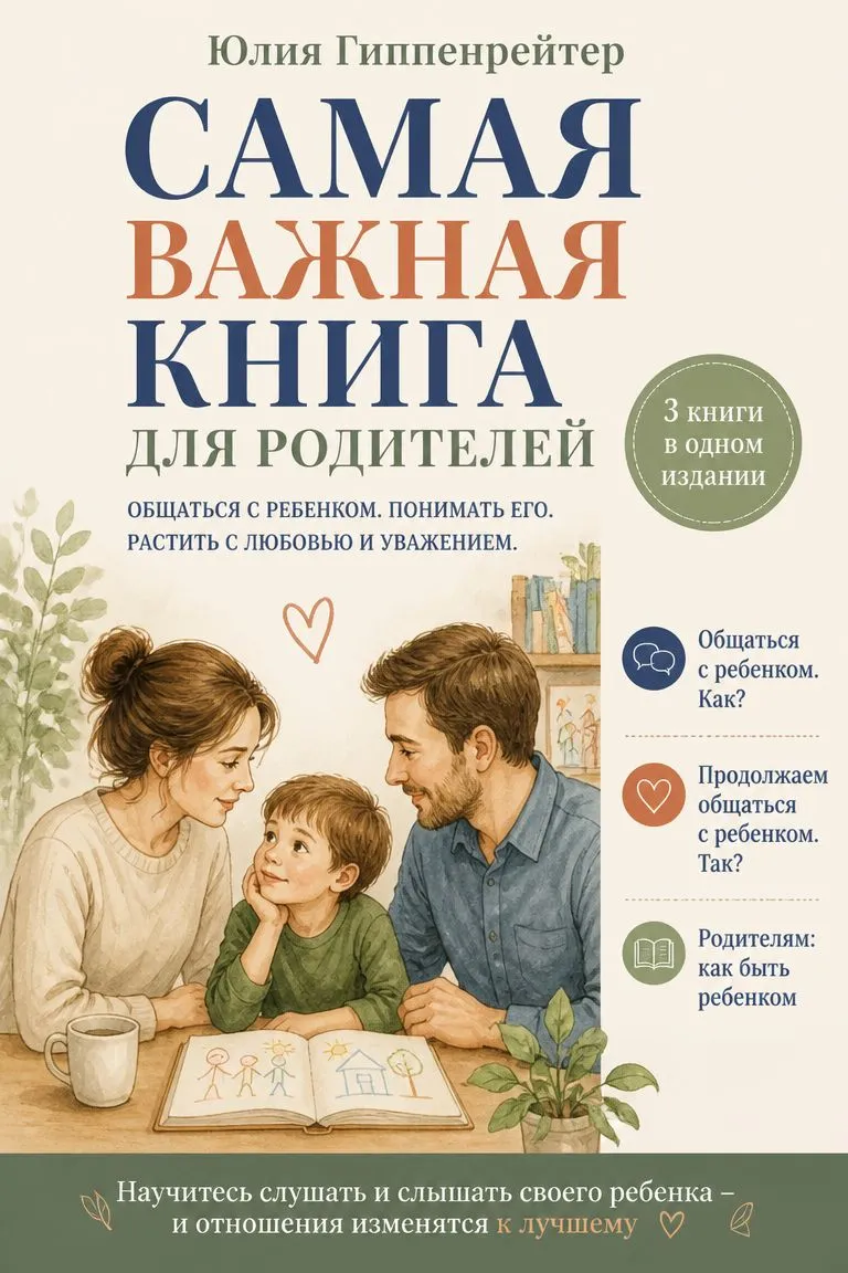 Самая важная книга для родителей — обложка книги