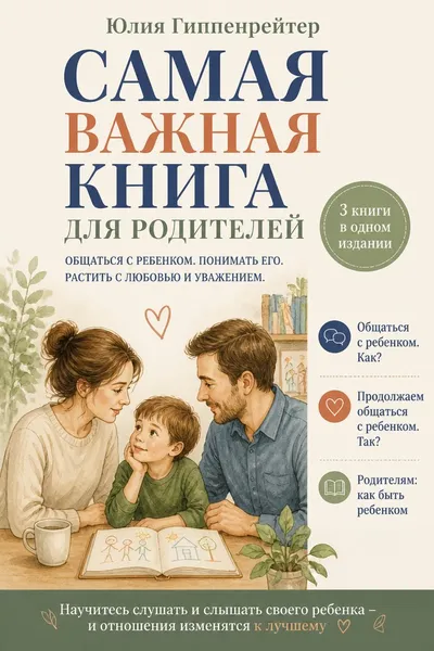 Самая важная книга для родителей — обложка книги