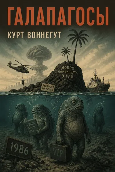 Галапагосы — обложка книги