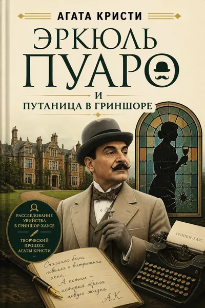 Эркюль Пуаро и Путаница в Гриншоре — обложка книги