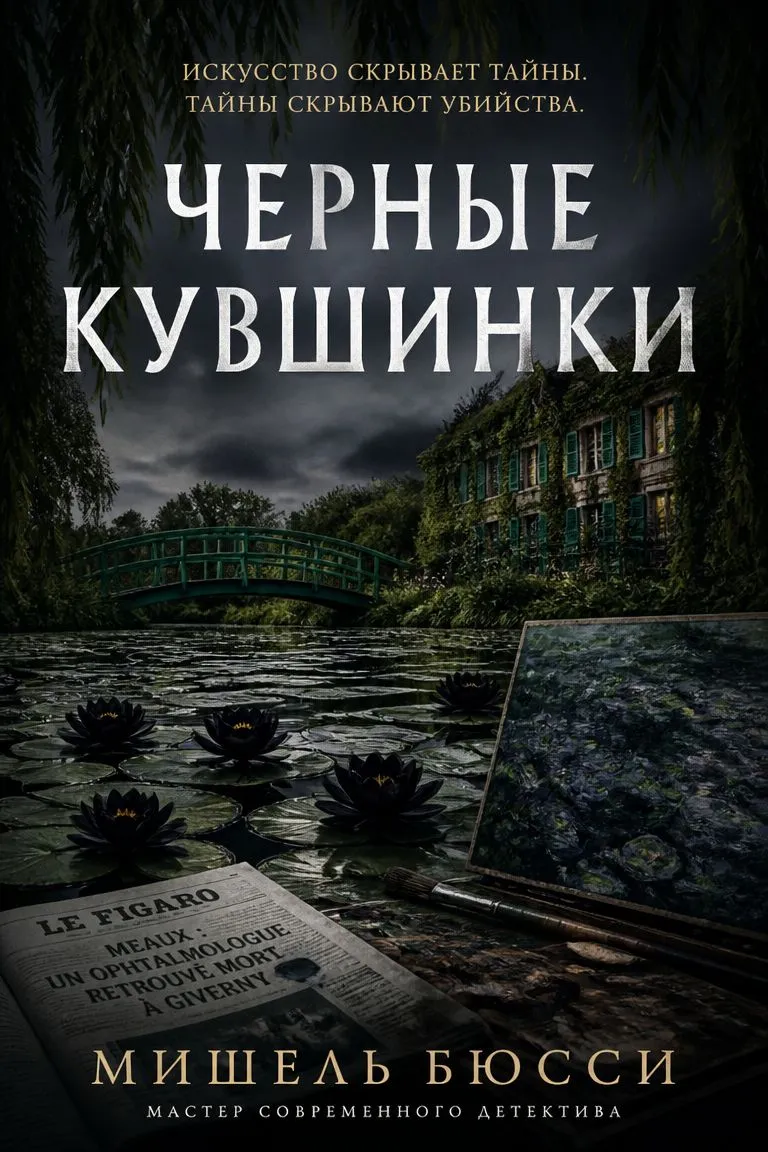 Черные кувшинки — обложка книги