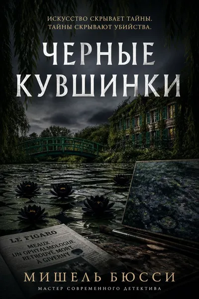 Черные кувшинки — обложка книги