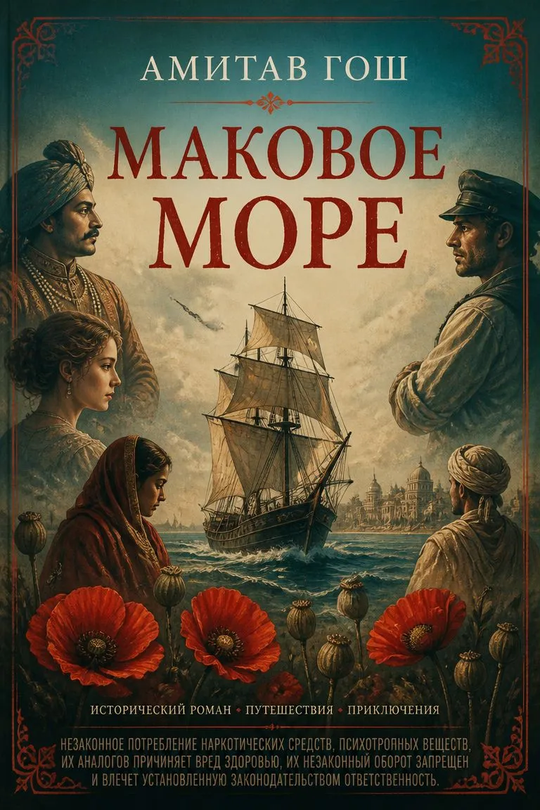 Маковое море — обложка книги
