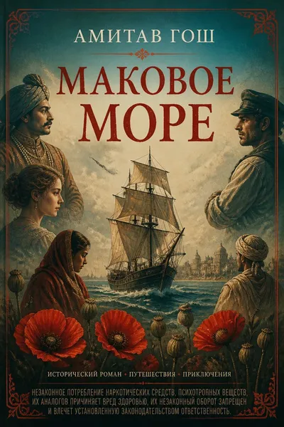 Маковое море — обложка книги
