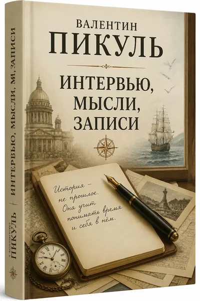 Интервью, мысли, записи — обложка книги