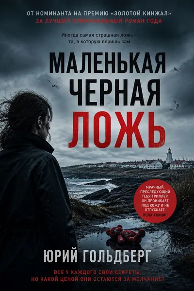Маленькая черная ложь — обложка книги