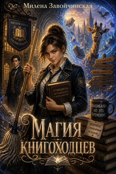 Магия книгоходцев — обложка книги