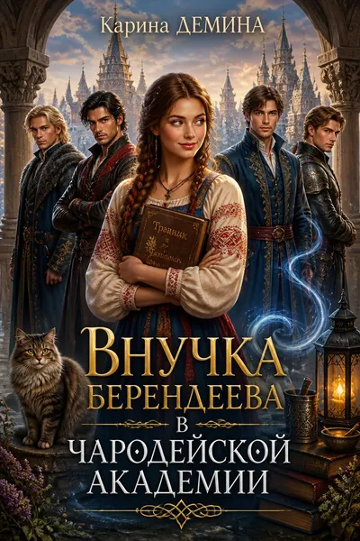 Внучка берендеева в чародейской академии — обложка книги