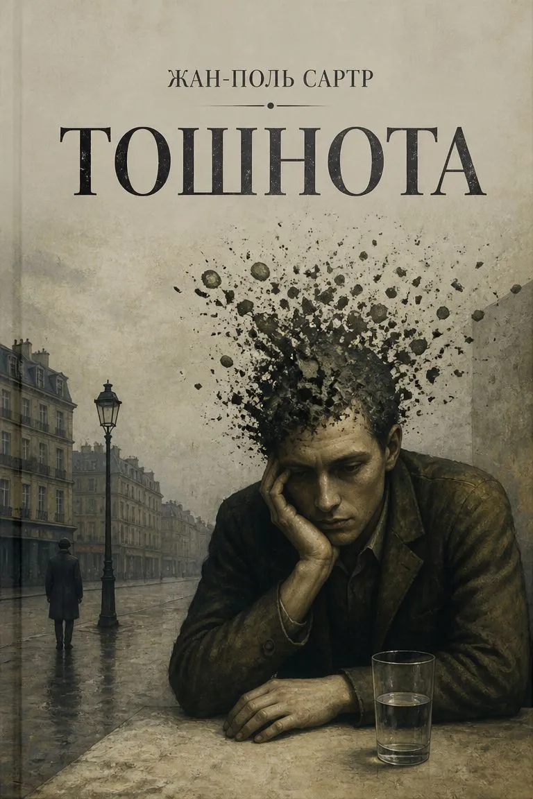 Тошнота — обложка книги