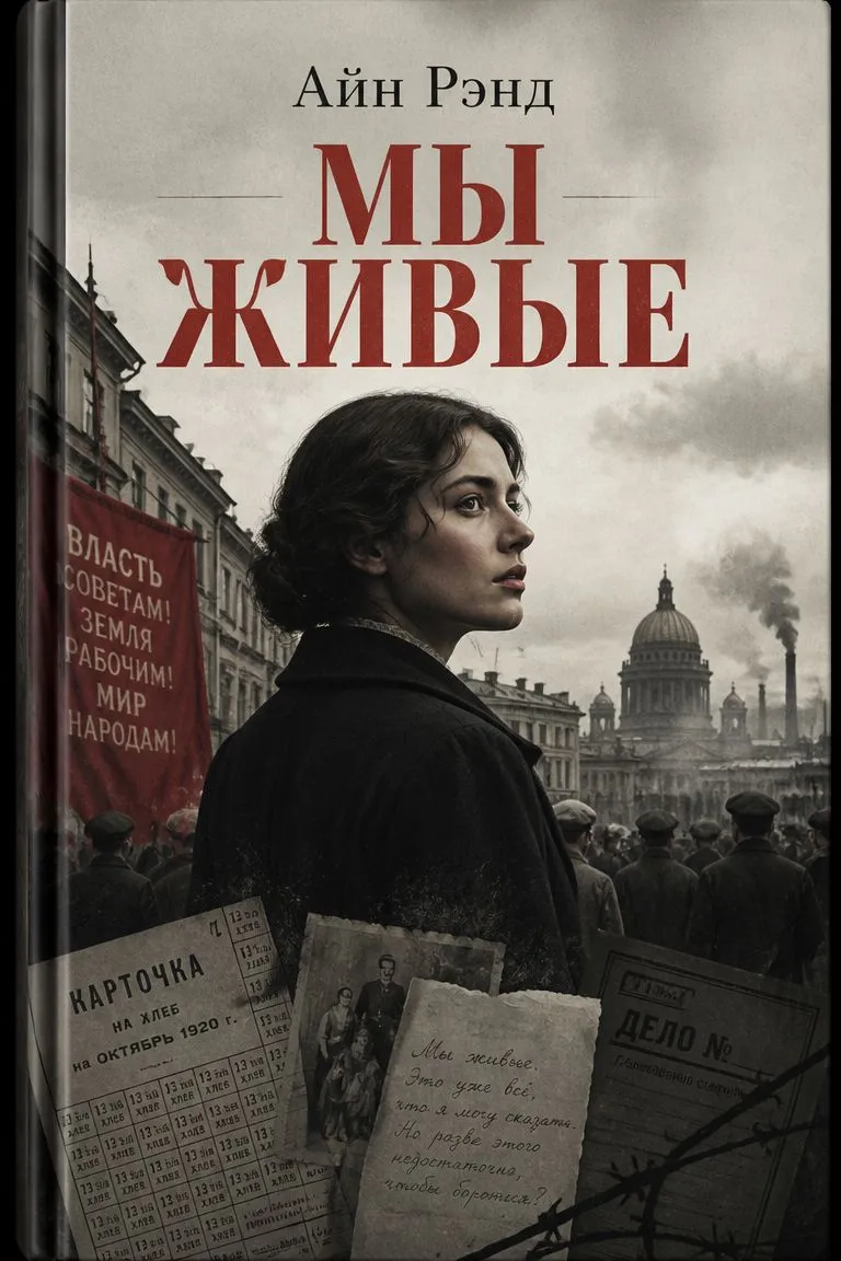 Мы живые — обложка книги