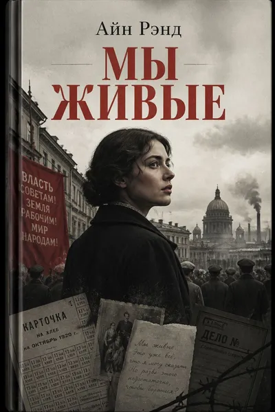 Мы живые — обложка книги