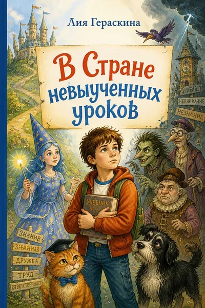 В Стране невыученных уроков — обложка книги