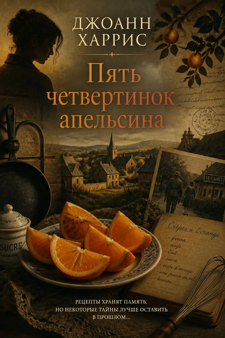 Пять четвертинок апельсина — обложка книги