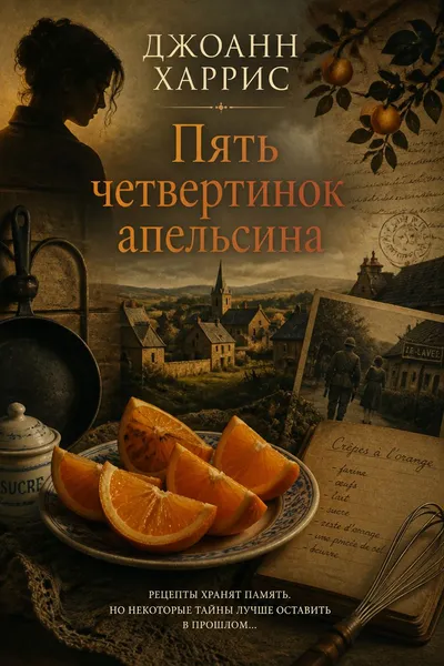 Пять четвертинок апельсина — обложка книги