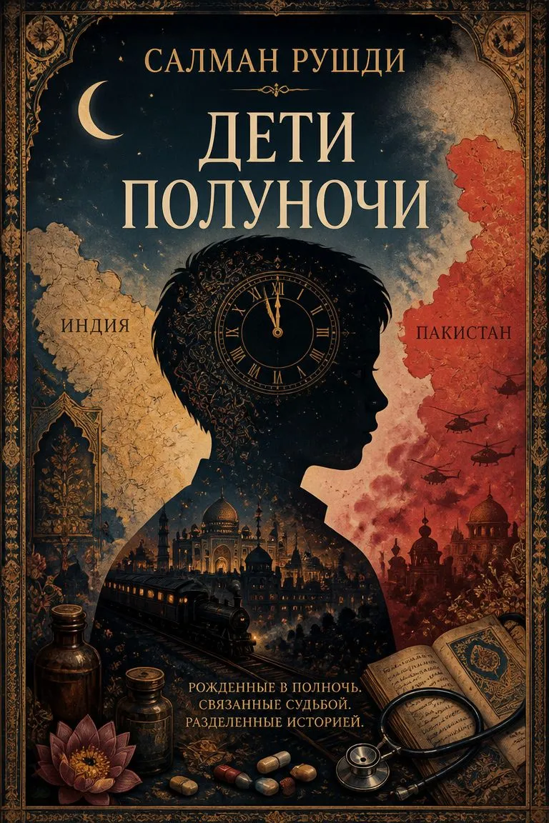 Дети полуночи — обложка книги