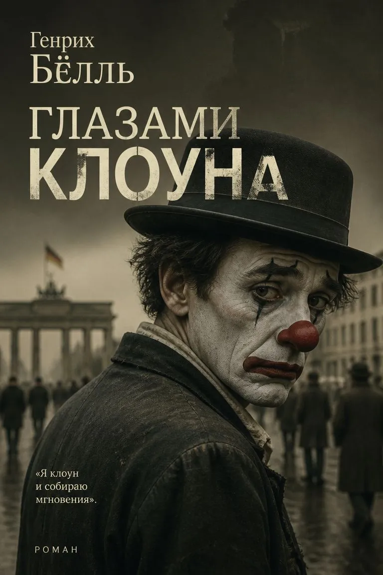 Глазами клоуна — обложка книги