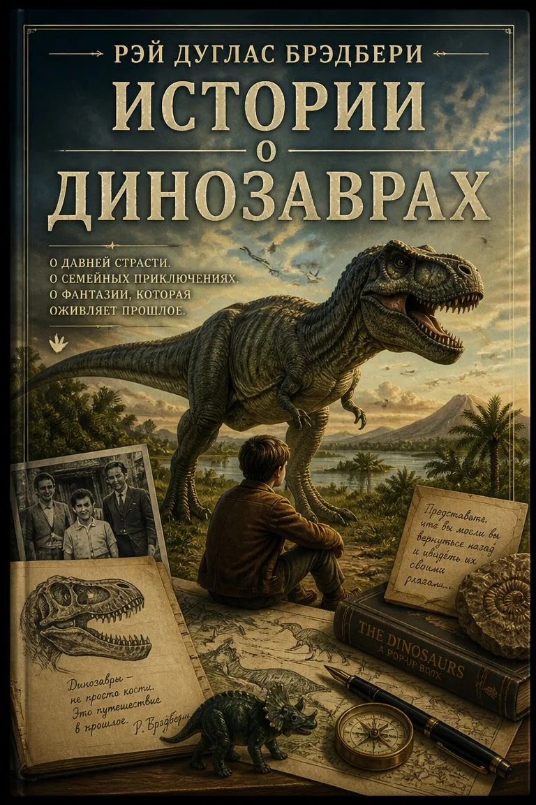 Истории о динозаврах — обложка книги