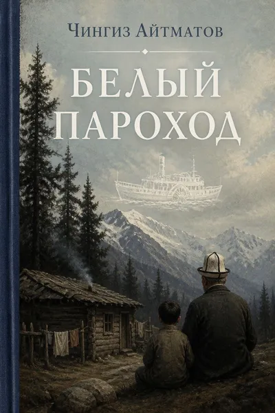 Белый пароход — обложка книги