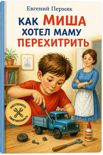 Как Миша хотел маму перехитрить — обложка книги