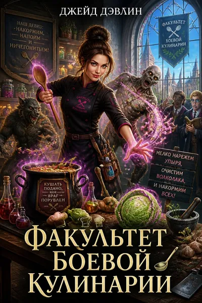 Факультет боевой кулинарии — обложка книги