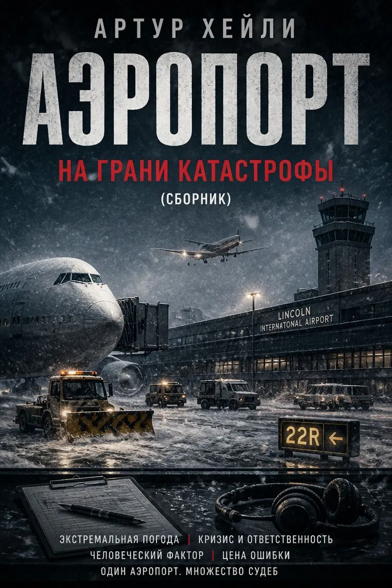 Аэропорт. На грани катастрофы (сборник) — обложка книги