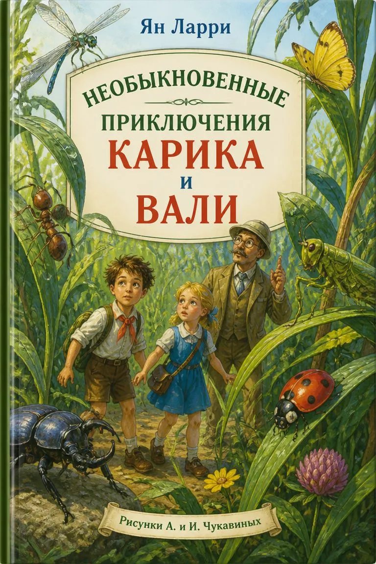 Необыкновенные приключения Карика и Вали — обложка книги