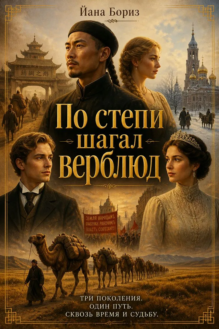 По степи шагал верблюд — обложка книги