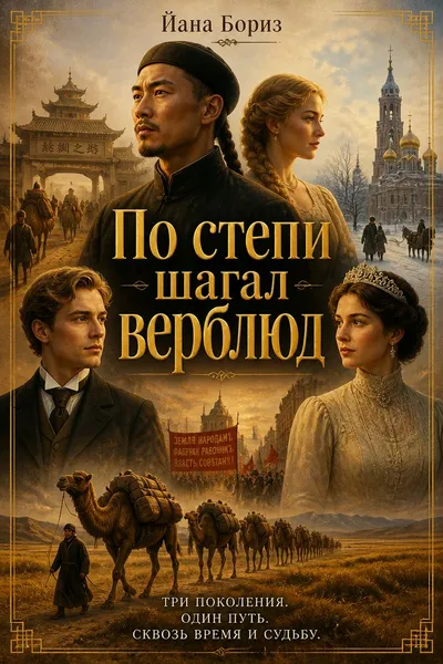 По степи шагал верблюд — обложка книги